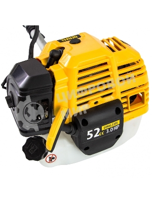 Триммер бензиновый Denzel DT 52 52см 3 3 лс. неразъемная штанга состоит из 2 частей