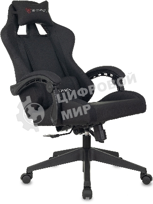 Кресло Бюрократ Zombie Predator Neo Black черный, экокожа, 120 кг, механизм качания