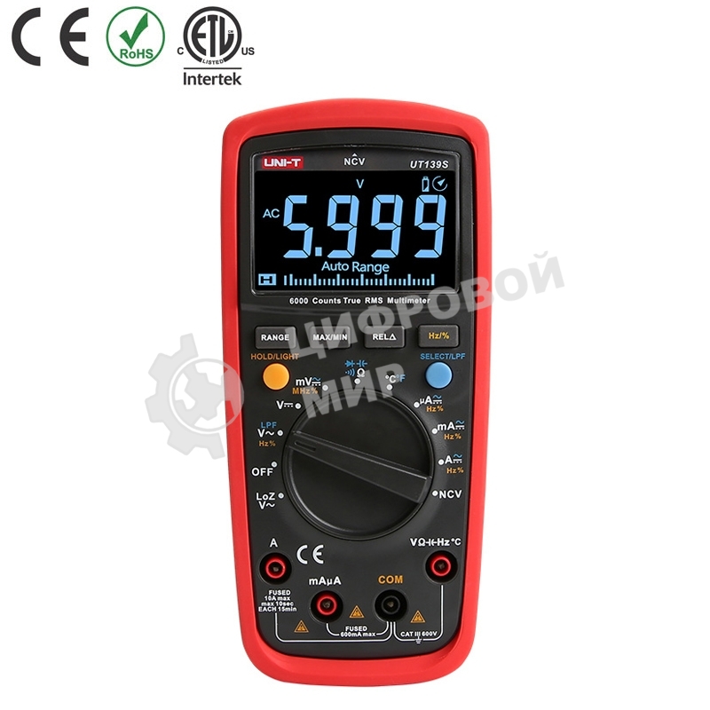 Мультиметр UNI-T UT139S