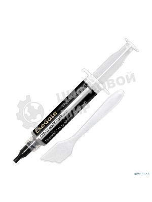 Термопаста ExeGate ETP-11WMK Platinum (11 Вт/(м•К), 8г, шприц с лопаткой)
