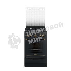 Плита газовая Gefest ПГ 5100-02 0187 черный, конфорок 4 шт, духовка 52 л, 50 см x 85 см x 58.5 см