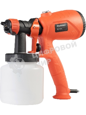 Краскопульт электрический PATRIOT SG 400, 400Вт, 500 мл/мин., Сопло: 2,5 мм.