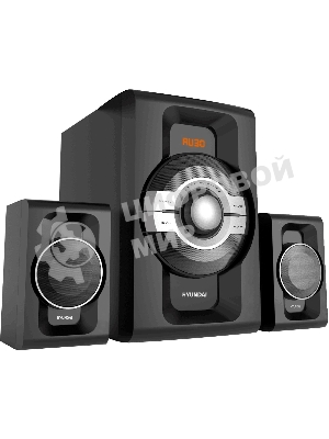 Микросистема Hyundai H-MS1403 черный 60Вт FM USB BT SD