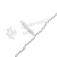 Гирлянда Neon-night Бахрома со снежинками 2,4х0,9м, 150 LED, белый, с контроллером 8 режимов, 230В