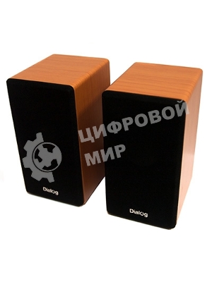 Акустическая система Dialog AST-20UP - акустические колонки 2.0, 6W RMS, Cherry, питание от USB