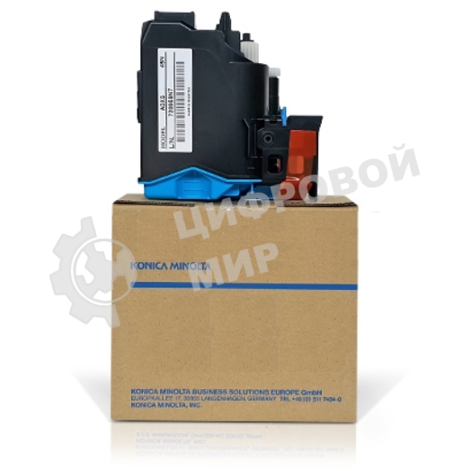 Тонер-картридж Konica-Minolta bizhub C3320i голубой TNP-80C