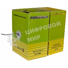 Кабель PROconnect Кабель UTP CAT6 4 пары (305м) 0.57 мм CCA