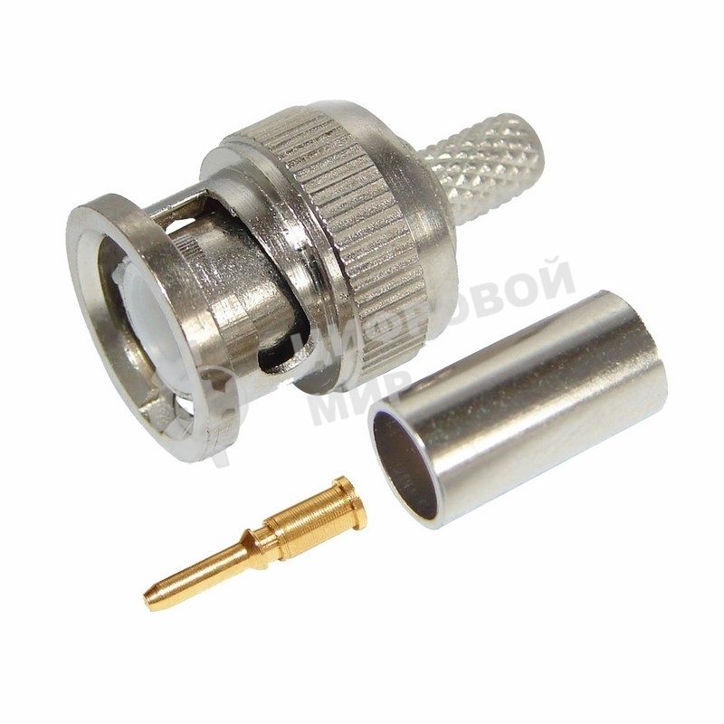 Разъем Rexant штекер BNC RG-59 обжим