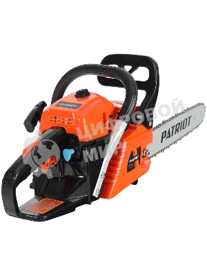 Пила цепная бензиновая Patriot РТ 641 (2.45 л.с. 39.6сc, easy srart, морозостойкий пластик, professional)