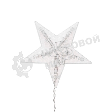 Гирлянда Neon-night Бахрома со снежинками 2,4х0,9м, 150 LED, белый, с контроллером 8 режимов, 230В