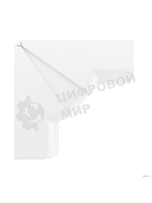 Угол внутренний изменяемый для кабель-канала 90х50 с разд. ДКС 09551