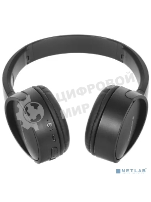 Беспроводные наушники Panasonic RB-HF420BGEK черный, накладные, Bluetooth, быстрая зарядка