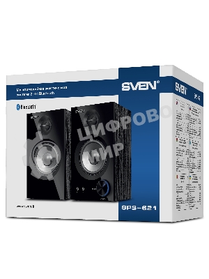 Акустическая система SVEN АС SPS-621, черный (28 Вт, Bluetooth)