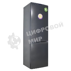 Холодильник DON R-291 G графит зеркальный двухкамерный 225/101л морозилка снизу