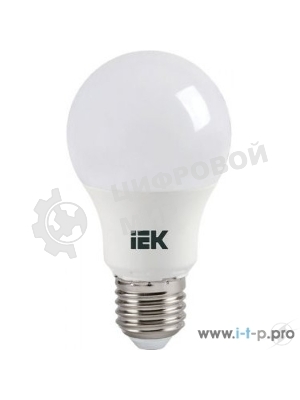 Лампа cветодиодная IEK LLE-A60-7-230-30-E27 ECO A60 шар 7Вт 230В 3000К E27 IEK