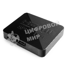Разветвитель HDMI Cablexpert DSP-2PH4-03, HD19F/2x19F, 1 компьютер => 2 монитора, Full-HD, 3D, 1.4v