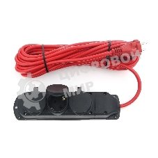 Удлинитель Power Cube PC-3G-3B-20(IP), 16А, 3 р с/з, 20 м, IP44