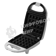 Вафельница Galaxy Line GL 2970, белый, с несъемными пластинами, 650 Вт