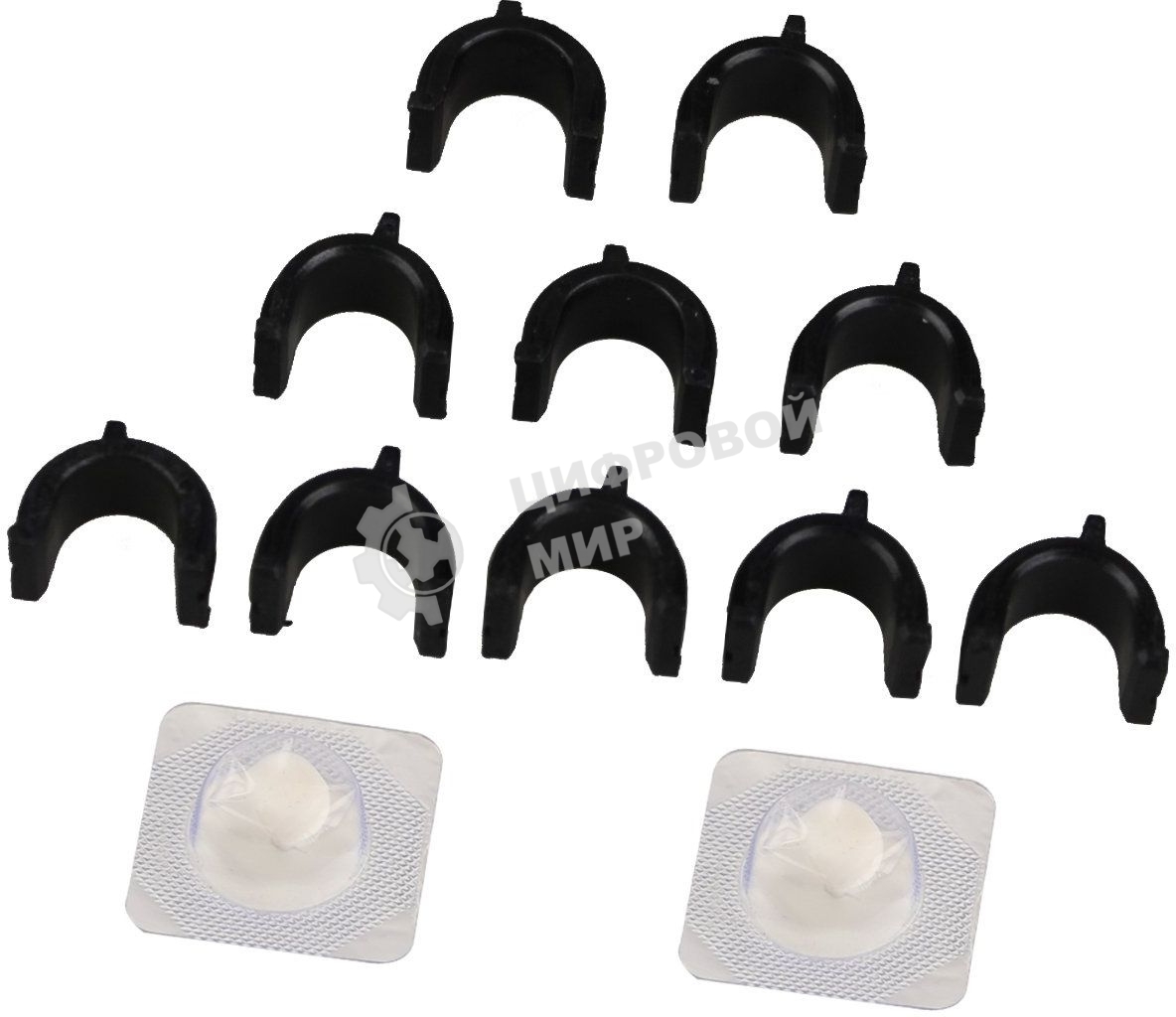 Комплект бушингов CET CET2490R для HP LJ Enterprise 600 M601/M602/M630 резинового вала (упак.:2шт)