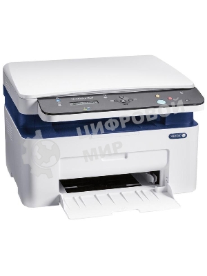 МФУ лазерное Xerox WorkCentre 3025BI (WC3025BI#), A4, ч/б, печ. до 20 стр/мин., скан. до 17 стр/мин. (ч/б) 4 стр/мин. (цвет), 1200 x 1200 dpi (печать) 600 x 600 dpi (скан.), Wi-Fi, USB, Air Print