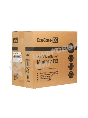 Компьютерный корпус Minitower ExeGate Mistery R3-NPX600