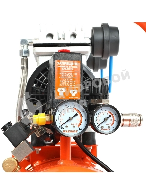 Компрессор поршневой безмасляный Patriot WO 24-260S, 260 л/мин, 8 бар, 1500 Вт, 24 л, быстросъемный 1/4