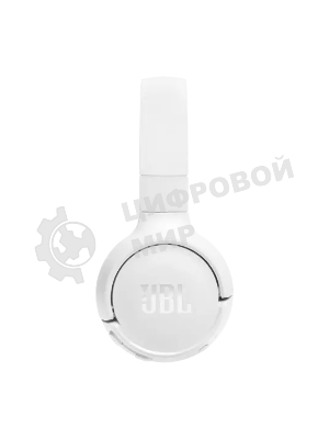 Беспроводные наушники JBL Tune 520BT белый, накладные, Bluetooth, быстрая зарядка, складная конструкция