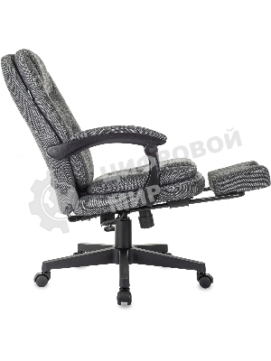 Кресло Бюрократ CH-868MSG-BF 3C1 серый, ткань, подставка для ног