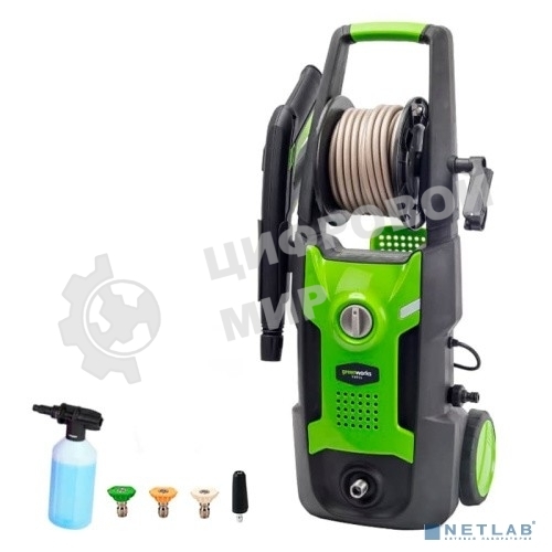 Мойка высокого давления GreenWorks GPWG4II 130 bar электрическая (5106507)