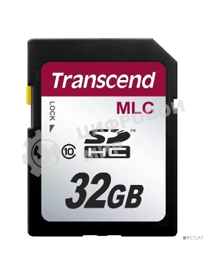 Флеш карта промышленная SecureDigital 32Gb Transcend 10M, Class 10 MLC, темп. режим от -25 до +85