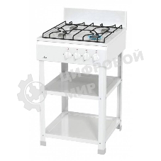 Плита газовая Flama AVG 1402 W белый,щиток, конфорок 4 шт, духовка 50 л, 50 см x 85 см x 58 см