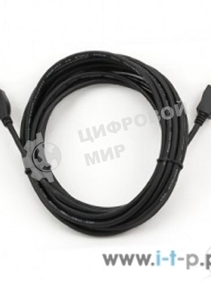 Кабель Gembird PRO USB 2.0 удлинительный 4.5м AM/AF позол. контакты, пакет