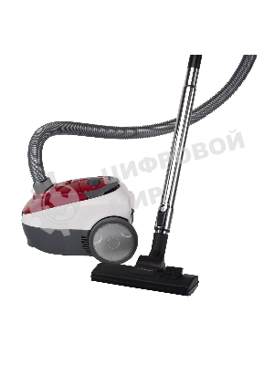 Пылесос Starwind SCB1114 красный/белый, 300/1800 Вт, уборка сухая, пылесборник мешок 2 л