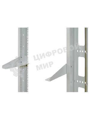 Комплект опорных кронштейнов для стоек под тяжелое оборудование,(УО-СТК/УО-КО) !2шт. в упаковке!