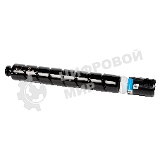 Тонер-туба Sakura CEXV49C для Canon, синий, 19000 к.