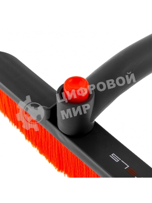 Щетка-сметка для снега со скребком, поворотная голова, 510 мм Stels