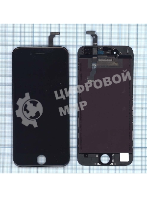 Дисплей для Apple iPhone 6 в сборе с тачскрином (Foxconn) черный