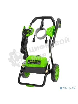 Мойка высокого давления GreenWorks GPW2000 140 bar электрическая (5106707)