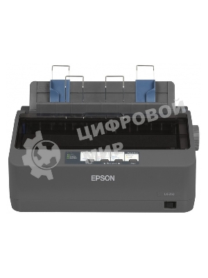 Принтер матричный Epson LX-350 (C11CC24031/C11CC24032), (А4, 357 cps (12 cpi), USB, LPT, COM)