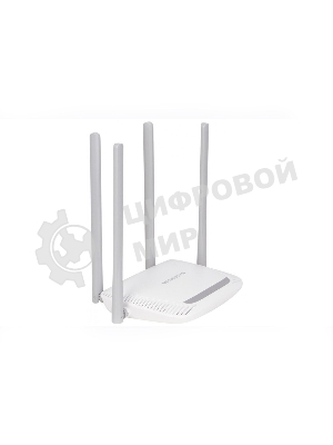 Беспроводный маршрутизатор Mercusys MW325R, 300 Мбит/с,4 порта 100 Мбит/с, 4 фиксированных антенны