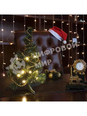 Елочка Neon-night высота 30 см, питание от USB, зеленая