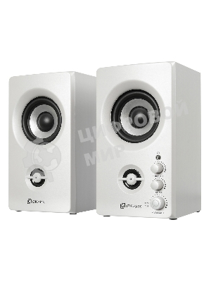 Акустическая система Oklick OK-164 2.0 белый 30Вт