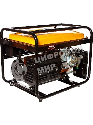Генератор бензиновый RedVerg RD-G5500. 13,0л.с; 389куб.см; GM188F; запуск- ручной; бак- 25л,5,0кВт, макс.- 5,5кВт; 220В;