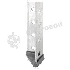 Стеллаж Практик ES 150KD пол.:4 разборная 1450x750x300мм серебристый