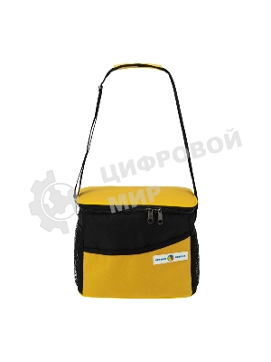 Сумка-холодильник ЧЕТЫРЕ СЕЗОНА 80-0282 объемом 10 л. (2 слоя утепления) с карманами