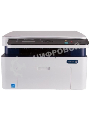 МФУ лазерное Xerox WorkCentre 3025BI (WC3025BI#), A4, ч/б, печ. до 20 стр/мин., скан. до 17 стр/мин. (ч/б) 4 стр/мин. (цвет), 1200 x 1200 dpi (печать) 600 x 600 dpi (скан.), Wi-Fi, USB, Air Print