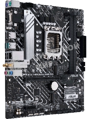 Материнская плата ASUS PRIME H610M-A WIFI D4, LGA 1700, Intel H610, 2xDDR4, 4xSATA, 2xM.2, 1xPCI-E 4.0 x16, 1xHDMI, 1xDisplayPort, 1x 1Gb LAN, 2xUSB-A 3.2 Gen 2, 4xUSB-A 2.0, 3x3.5 мм, 7.1, Micro-ATX