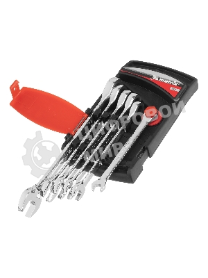 Набор ключей Matrix комбинированных, трещеточных 6 шт