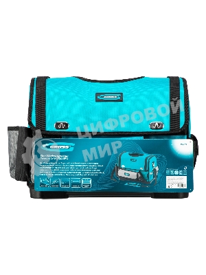 Переноска для инструмента Gross 400х225х300 мм, пластиковое дно, наплечный ремень