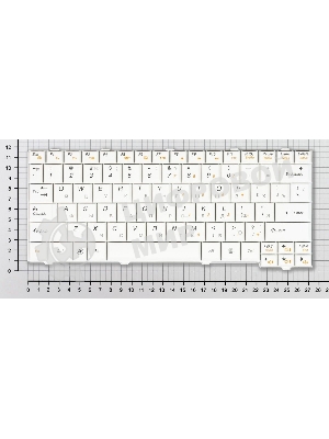 Клавиатура для ноутбука Lenovo IdeaPad S12 белый